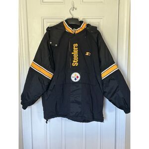 Pittsburgh Steelers Winter Parka Coat - Adult large